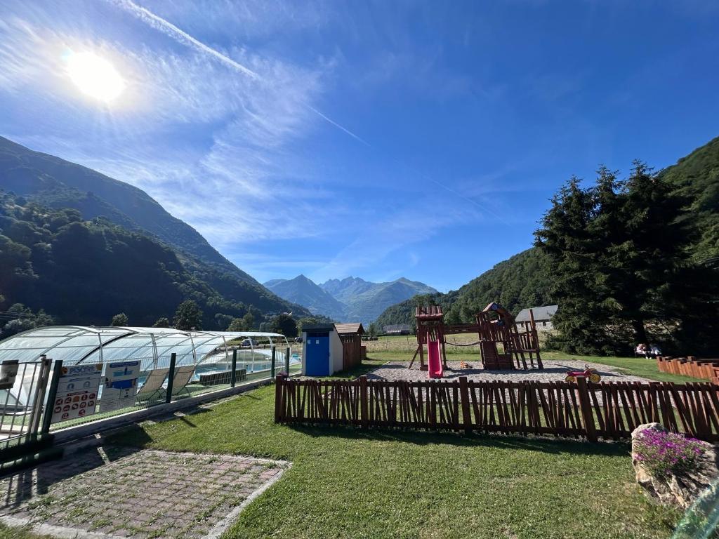 camping face aux pyrénées