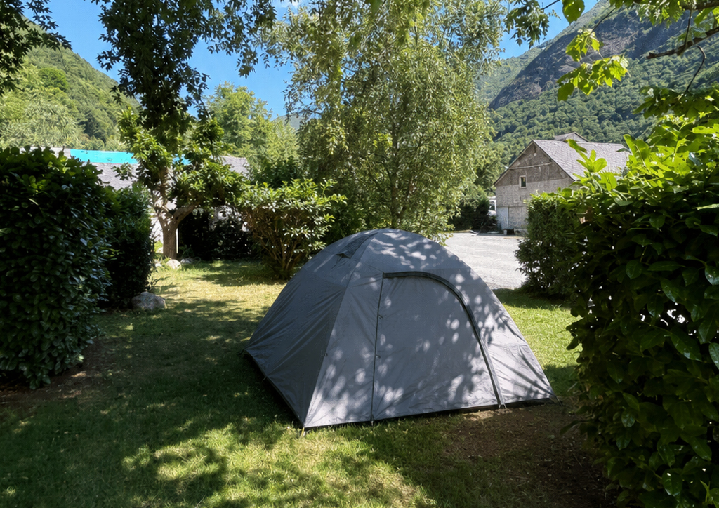 emplacement nu tente caravane camping car happy pyrénées 2